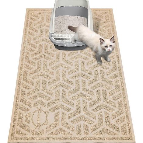 Katzenstreumatte, Streufangmatte, weich zu Katzenpfoten, A--
