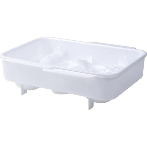 Eiswürfelformen zum Selbermachen, Eiswürfelbehälter, Eiswürfelmaschinen, Eiscrusher, Eiswürfel, erhältlich in 3 Farben. (1/4)