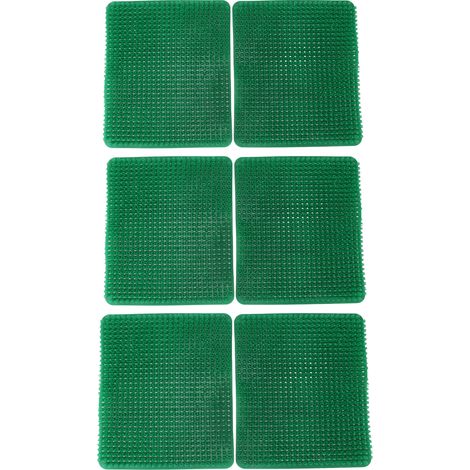Saluaqui [Tajoutons de Nidification de Poulet Facile à Nettoyer 6 PCS PE POULEUR POULEUR Poulets pour Les COOP PASE PASYING ACCESSOIR, Noir - RESSIONS RESSIONNANTS ET APPOSIBLE pour Toutes Les (1/5)