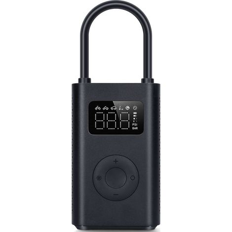 Mijia compresseur à air portatif - Pompe a velo electrique gonfleur pneus voiture gonfleur electrique - 6 modes gonflage Mini Compresseur Lamp LED 2000mAh (1/5)