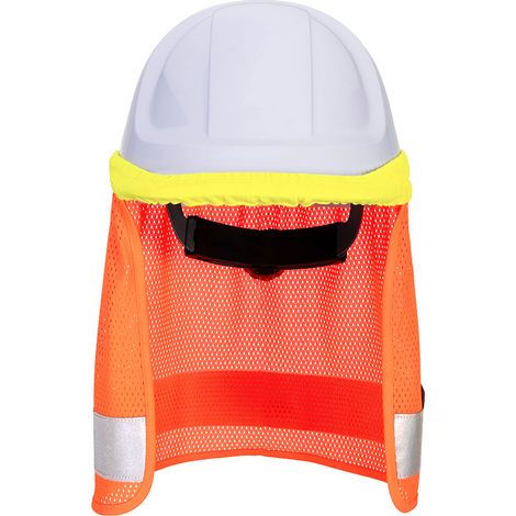 Visera de cuello de alta visibilidad PORTWEST HA17  Naranja