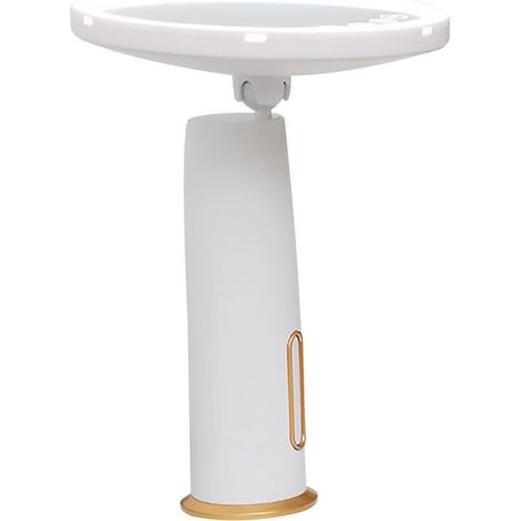 1pièce Miroir De Maquillage LED avec Éclairage Miroir De Maquillage Agrandi Portable pour Blanc De Lumière (1/5)