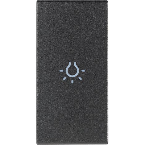 VIMAR - 19131.L Tasto 1M simbolo luce assiale grigio