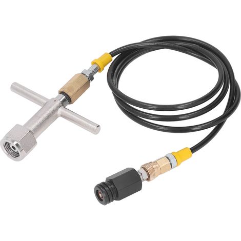 Adaptateur direct pour machine à soda avec tuyau haute pression pour bouteille de CO2 CGA320 vers TR21-4 (1/5)