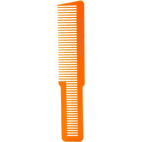 Peigne professionnel coiffure coupe cheveux salon coiffeur barbe taille cheveux (Orange) (1/5)
