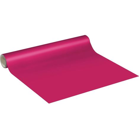 Ambiance Sticker Vinyle Imperméable Cuisine Armoire Porte - Adhesif pour Meuble, Autocollant pour Meuble - Sticker Mural H60cm x L2m - Fushia (1/5)