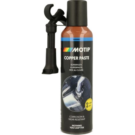Pâte au cuivre - Lubrifie - Résiste à la chaleur - Avec applicateur - MoTip