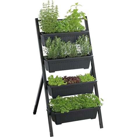 Scaffale da giardino Maximex 4 livelli angolo regolabile 62x108 cm (1/3)