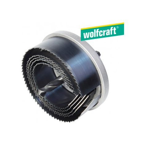 Corona Perforadora Mad/Plad 60-67-74-81-95/33Mm Wolfcraft 5 Pz