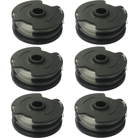 Fadenspule für Parkside PRTA 20-Li A1 / B2 / C3. Ersatz-Fadenspulen für LIDL Parkside Akku-Motorsense PRTA 20-Li A1 / B2 / C3, PRT 300 A1, PRT 550 A1 / A3 (6 Stück) - AIMOONSA