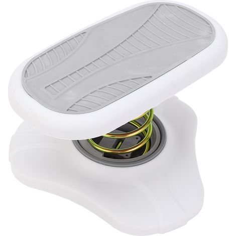 Tabouret de bureau à ressort antidérapant sous table, gris, pour la maison, le bureau ou les toilettes. (1/5)