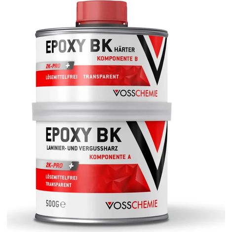 Résine époxy transparente 500g, résine époxy sans solvant, époxy transparent