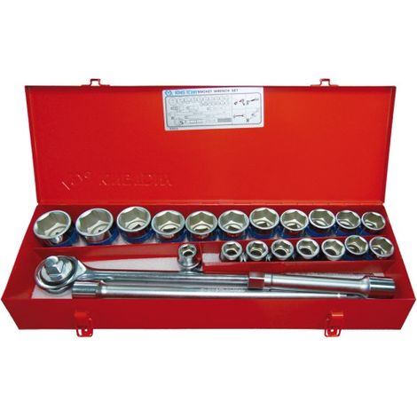 KING TONY - Coffret à douilles 3/4" 23 pièces 17 à 42mm (1/2)