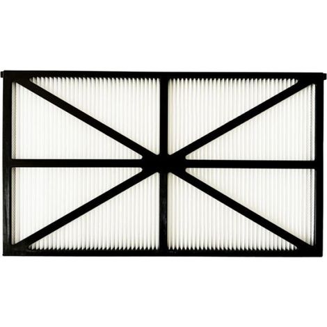 Lot de 2 Panneaux Filtres pour Robot Tiger Shark - RCX70101PAK2 - Noir FDC