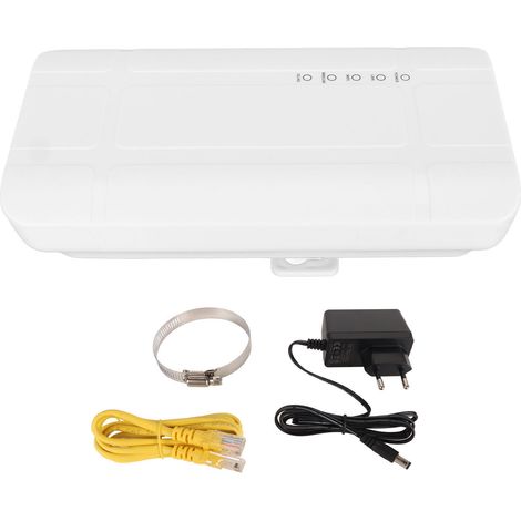 Routeur WiFi 4G 300Mbps MIMO WAN LAN emplacement Nano SIM WPA/WPA2 IP65 point d'accès mobile extérieur 100-240V prise UE (1/5)