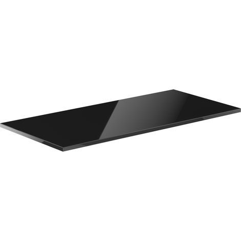 Mexen Uni encimera de lavabo 110 cm, negro brillo - 91AXX-1104-464-18-70 (1/2)