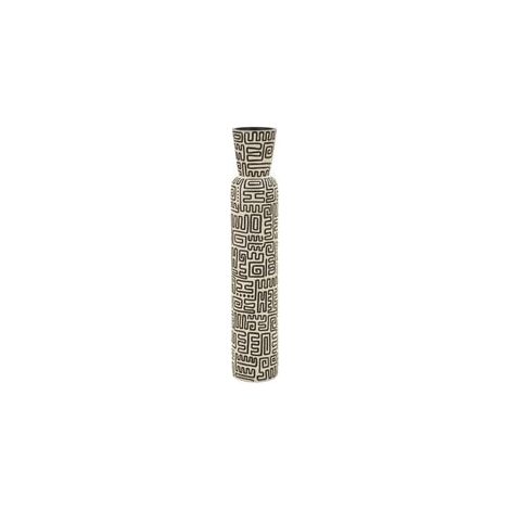 Vase en résine nairobi cm ø 16x86 (trou cm ø 12,5) (1/5)