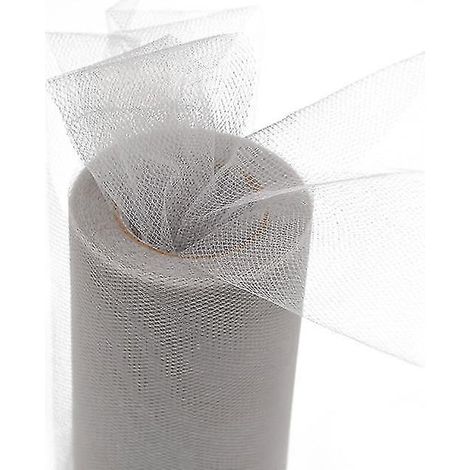Rouleau de tulle en tissu, bobine de tissu, tutu, fête, baby shower, anniversaire, châle, mariage - COULEUR 32 (1/4)