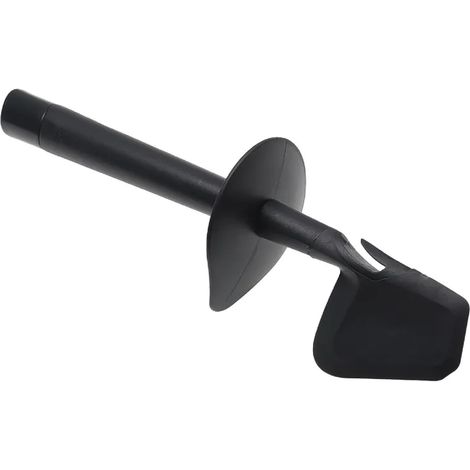 Espátula negra VHBW para procesadores de alimentos Vorwerk Thermomix TM31, TM5 y TM6. (1/3)