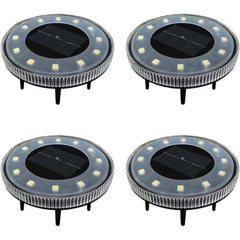 12 wasserdichte LED-Solar-Gartenleuchten für die Außengestaltung (1/5)