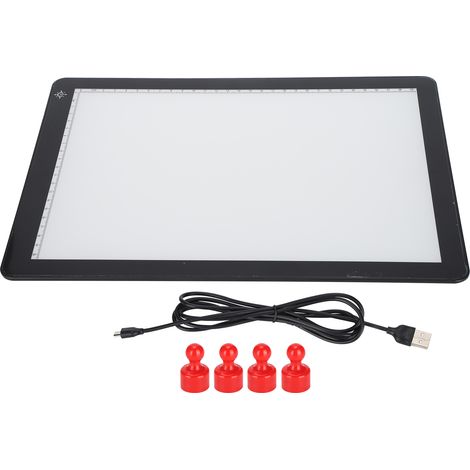 Panneau LED lumineux pour dessin et graffiti, 3 modes d'éclairage réglables, tableau électronique 5V 1A (1/5)