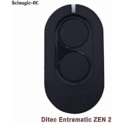Télécommande portable à code tournant 433 MHz pour portes de garage coulissantes et battantes (1/4)