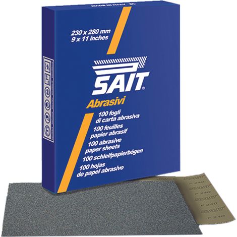 Sait CARTA ABRASIVA S-SAITAC CW-C mm. 230x280 grana 1.200 25.00 fogli