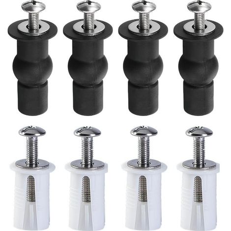 Vis d'expansion pour abattant WC - Kit de remplacement complet