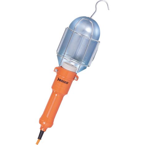 Lampada da officina portatile zincata con cavo 10mt (1/2)