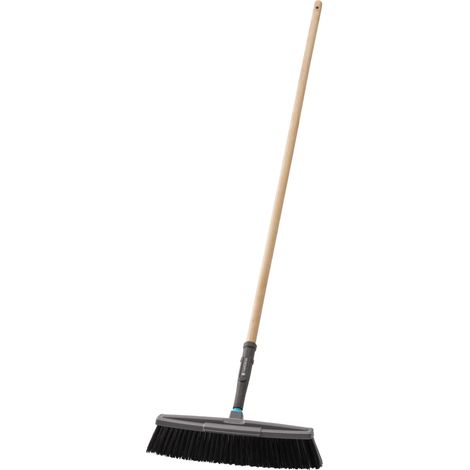 GARDENA Balai de cantonnier PureLine - 45 cm - Manche bois FSC 100 % (1/4)
