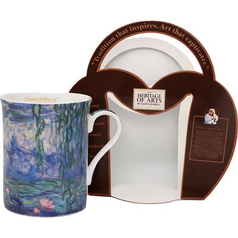 Monet Porzellanbecher Seerosen 300 ml Königin Isabell als Geschenk (1/5)