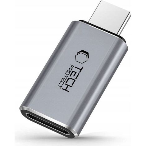 Adattatore da USB-C a Lightning per iPhone - Grigio (1/2)