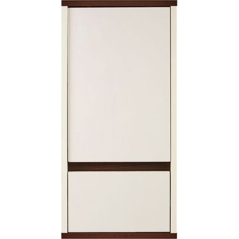 Premier Housewares Chelsea Single Door One Drawer Wall Cabinet (1/5)