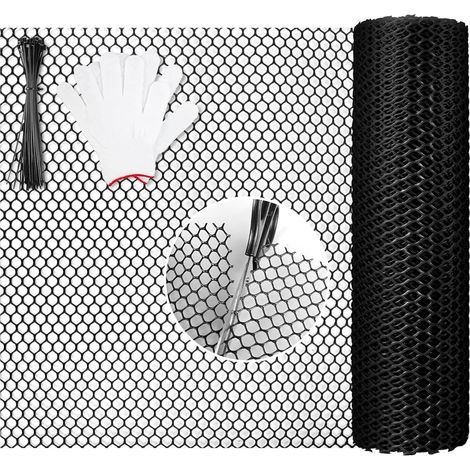 Clôture en Maille Plastique 3 m Niveau côtier Grillage a Poule (1/5)