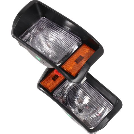 Paire de phares avant 101988002, remplacement haute luminosité pour Club Car DS (à partir de 1993). (1/5)