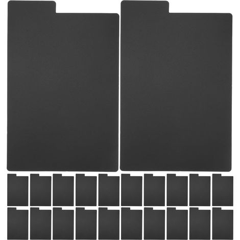 25 séparateurs pour étagères de disques vinyles - Onglets de Rangement inscriptibles en Plastique épais pour Le tri et Le Rangement de Votre Collection d'albums. (1/5)