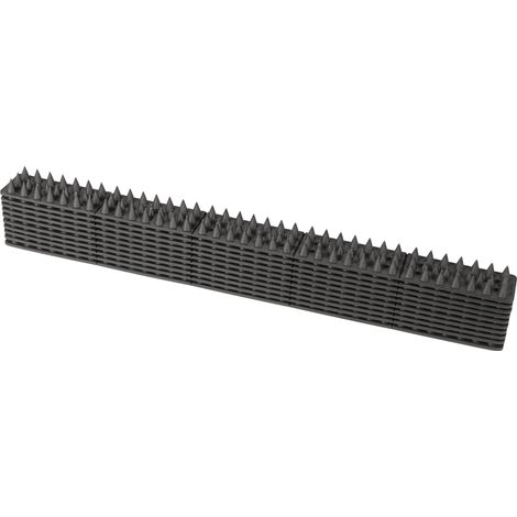 Barriera WINDHAGER anti-animale 10 pannelli 49 cm lunghi 4,5 cm larghezza plastica - 7449