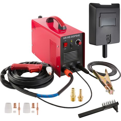 AREBOS IGBT Plasmaschneider Inverter Plasmaschneidgerät Plasmacutter mit Zubehör