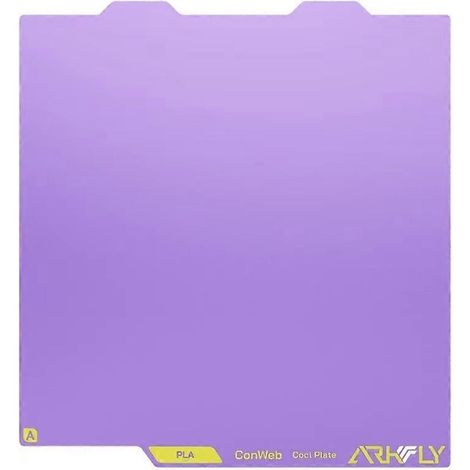 Plateau de construction ARKFLY Cobweb Cool Plate en acier à ressort texturé double face pour imprimante 3D Bambu Lab A1 MINI (1/5)