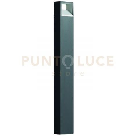 Paletto da Esterno GES1152 LED 9W CCT Switch 3000K/4000K/6500K IP54 Antracite - Gealuce