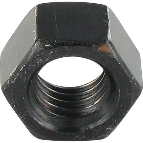 Écrou hexagonale M12 Classe 8 Acier zingué noir - 10 pièces (1/3)