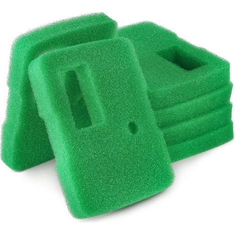 Mousse filtrante de remplacement pour filtre de bassin CUP-305, lot de filtres en mousse pour bassin, filtration efficace et anti-obstruction