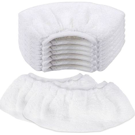8 PCS Steam Cleaning Microfiber Cloth Steam Mop karcher Microfiber Cloth Cloth for Universal Hand No (1/5)