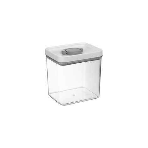 Boîte de Conservation Alimentaire 1,8L avec Couvercle Hermétique, Conteneur de Rangement Cuisine, Boîte Hermétique pour Farine, Céréales, Flocons de Maïs et Nourriture Séchée