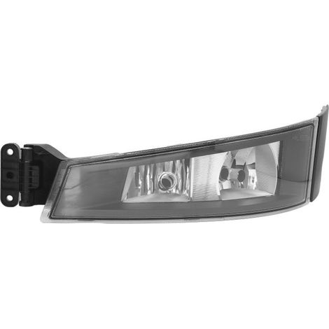 FARO FENDINEBBIA SINISTRO BASE NERA CORNICE NERA CON LUCE SUPPLEMENTARE SENZA LAMPADINA (H7-H1)  - VOLVO - FH4 - 21221160 - 22332604