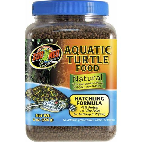 Zoo Med - Natural Aquatic Turtle Food - 226 g Hatchling Formula
