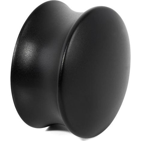 pomo zamak modelo prescott acabado oro satinado y negro mate acabado negro mate dist. agujero ø40