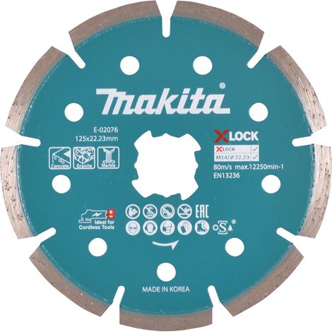 DISCO DIAMANTATO X-LOCK 125mm MAKITA E-02076 (1/2)