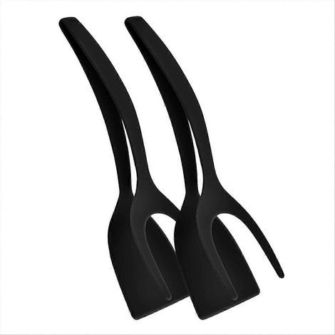 2 dans 1 œuf spatule grip et flip spatule pinces œuf turner (1/5)