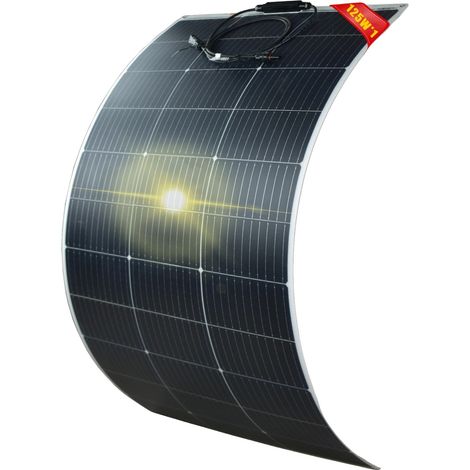 Panneau Solaire Flexible, Léger, Haute Efficacité, 1PCS 125W (1/2)